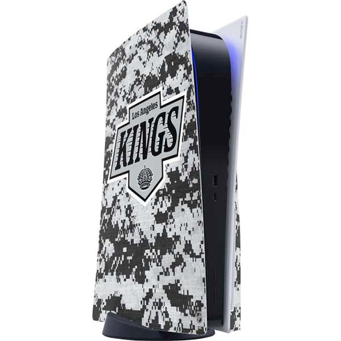 NHL Los Angeles Kings Camo PS5 Console Skin